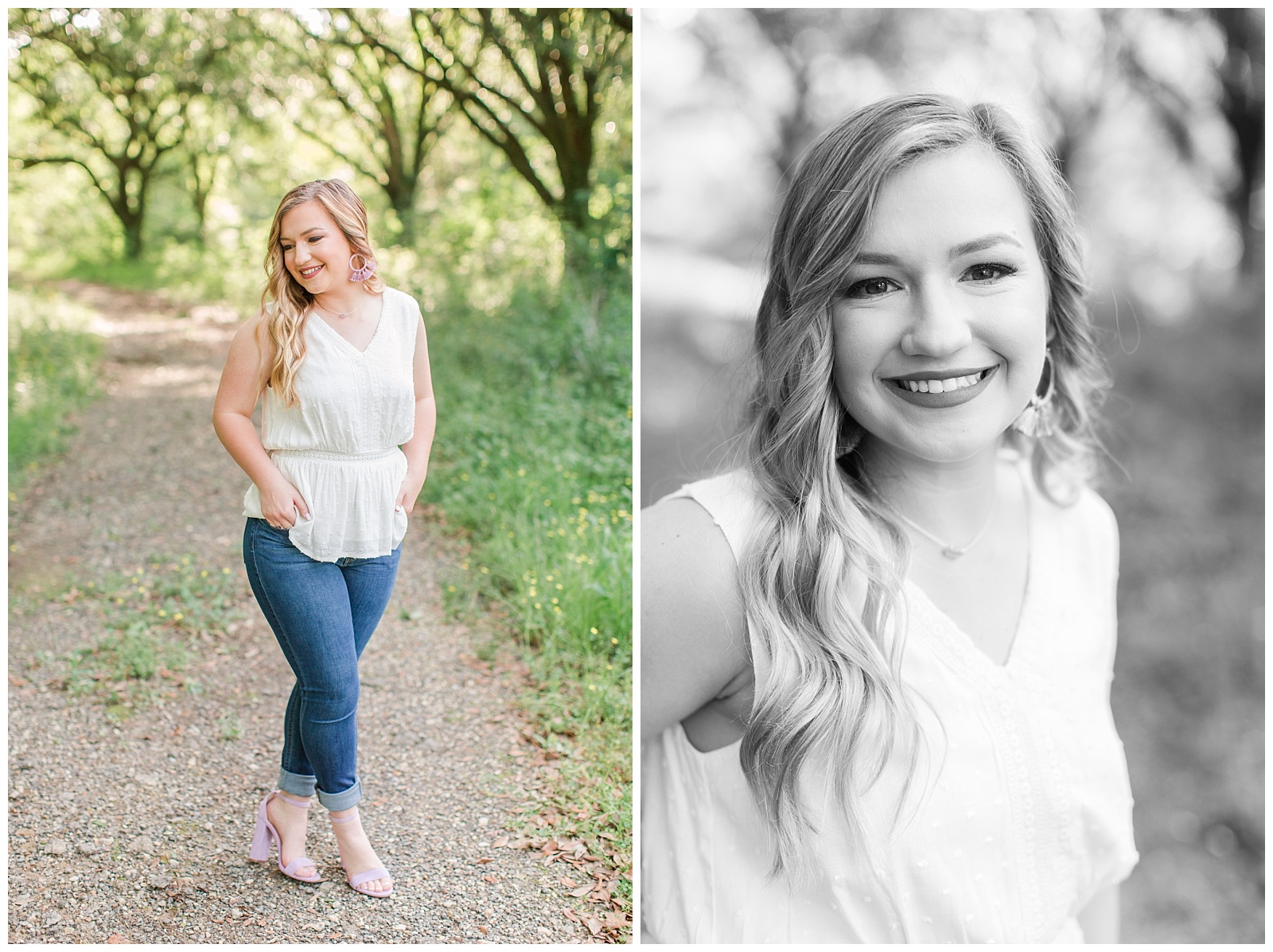 Kamryn | LSU AgCenter Botanic Gardens Senior Session | Renee Lorio ...