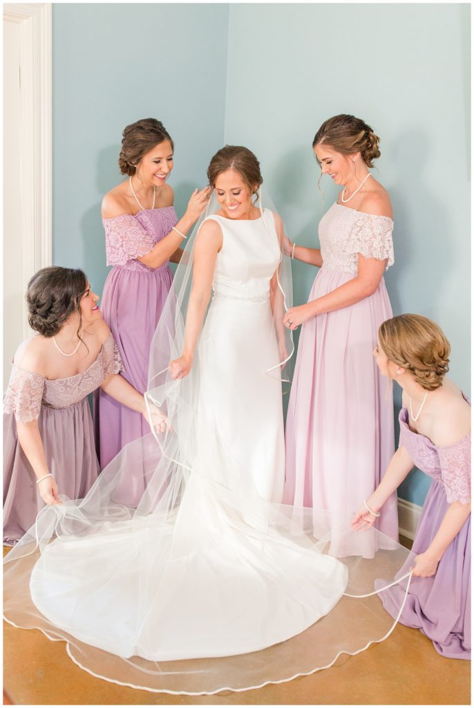 Lavender Lace Bridesmaid Dresses