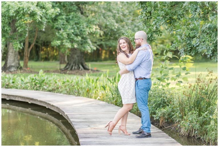 Kali & Chris | Hilltop Arboretum Engagement Session | Renee Lorio ...