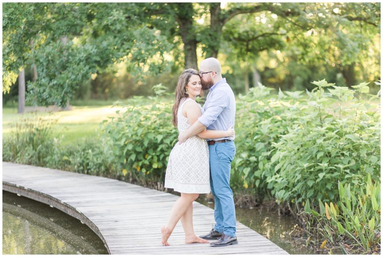 Kali & Chris | Hilltop Arboretum Engagement Session | Renee Lorio ...