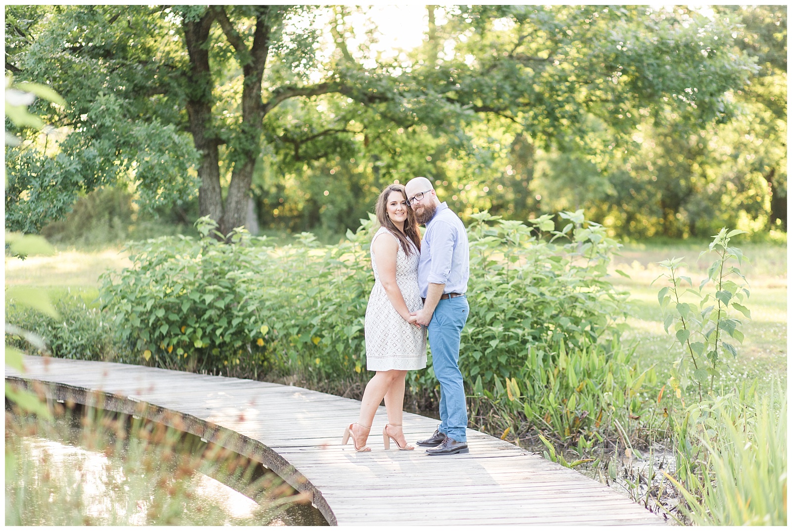 Kali & Chris | Hilltop Arboretum Engagement Session | Renee Lorio ...