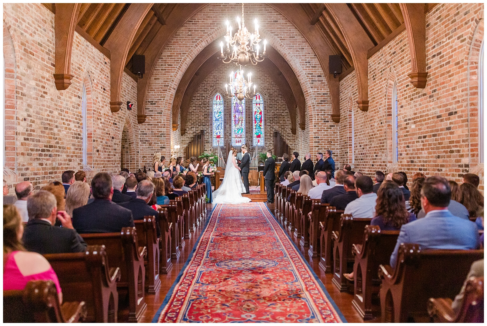 Elizabeth & Jeff Dunham Chapel Baton Rouge Wedding Renee Lorio