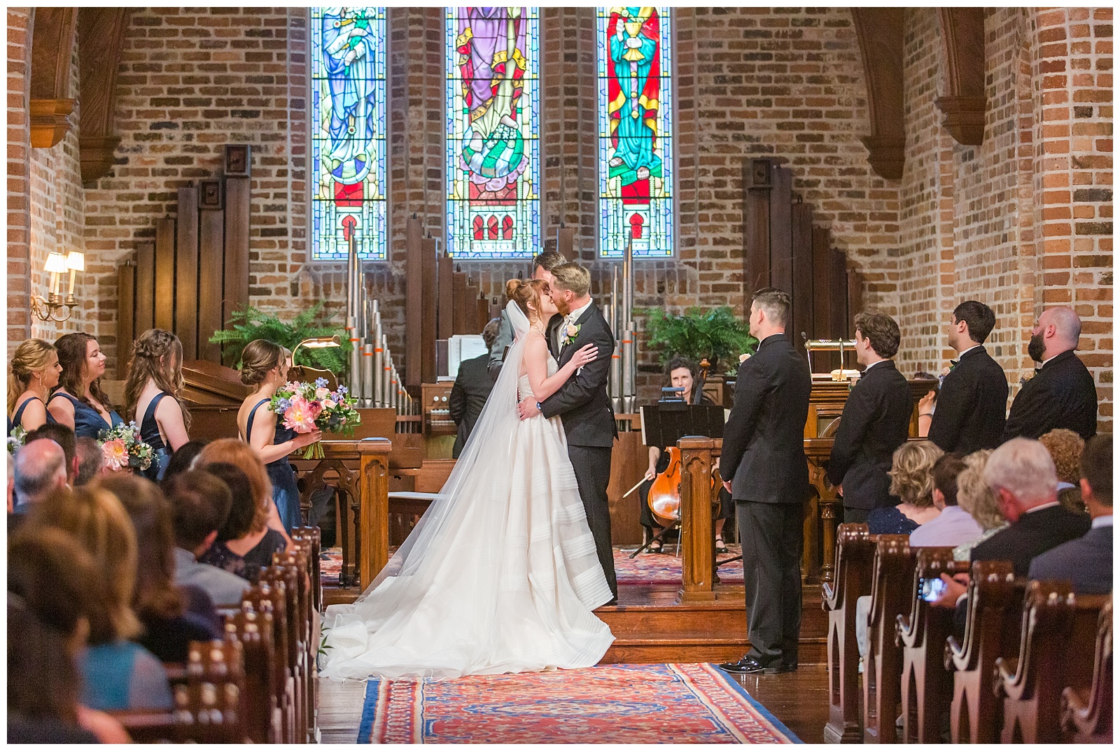 Elizabeth & Jeff Dunham Chapel Baton Rouge Wedding Renee Lorio