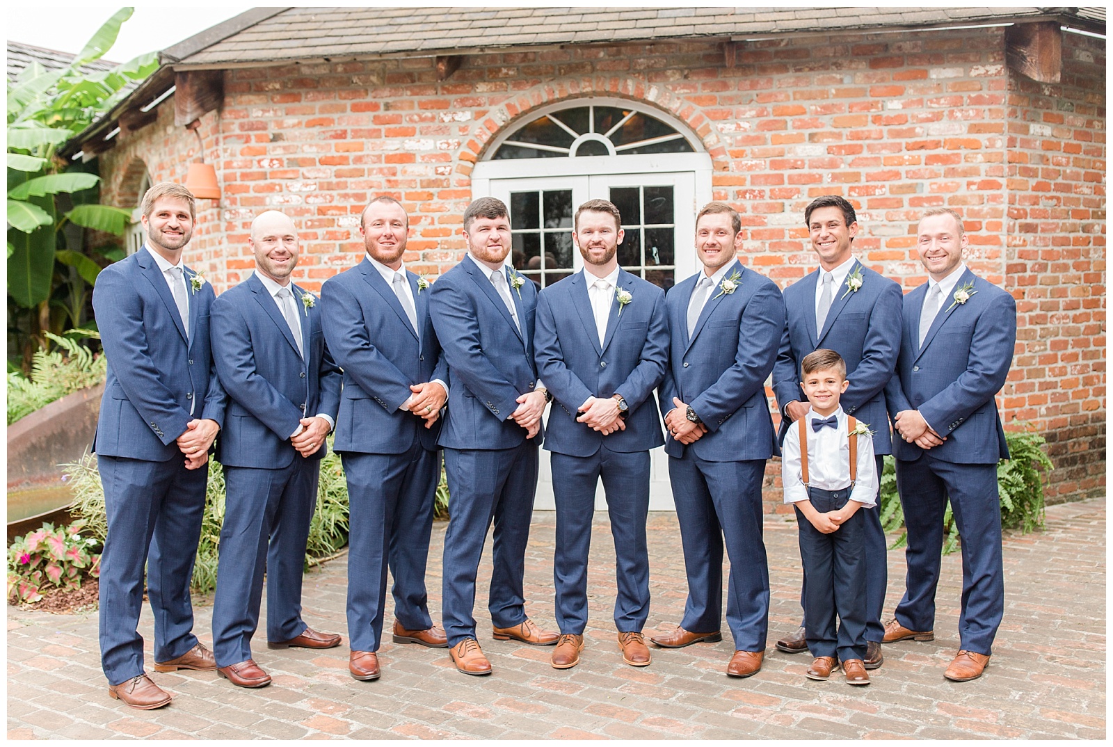 Christie & Holden | A Blush and Navy Wedding at the Cabin ...