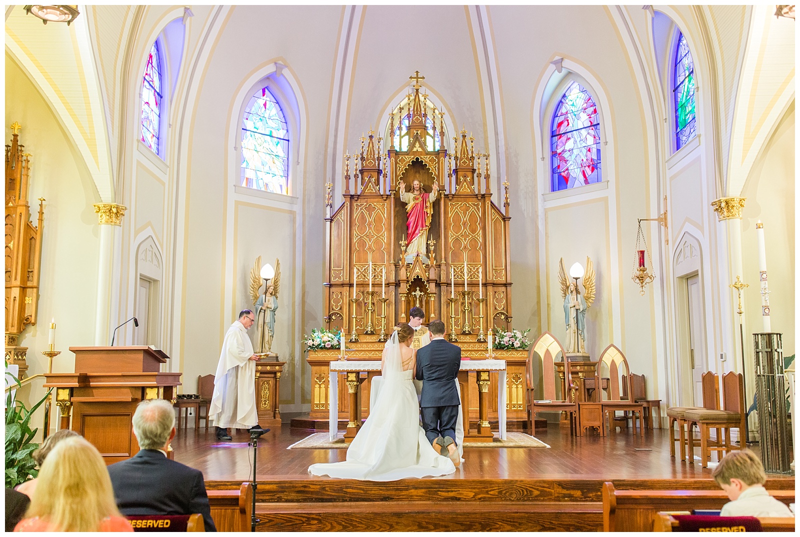 Dawn & Gary | A Green and Gold Downtown Baton Rouge Wedding | Renee ...